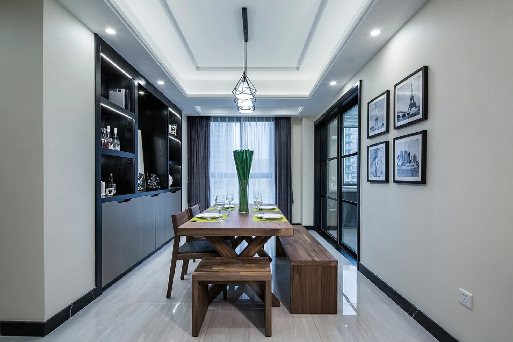 120㎡现代轻奢风，高级感拉满的家